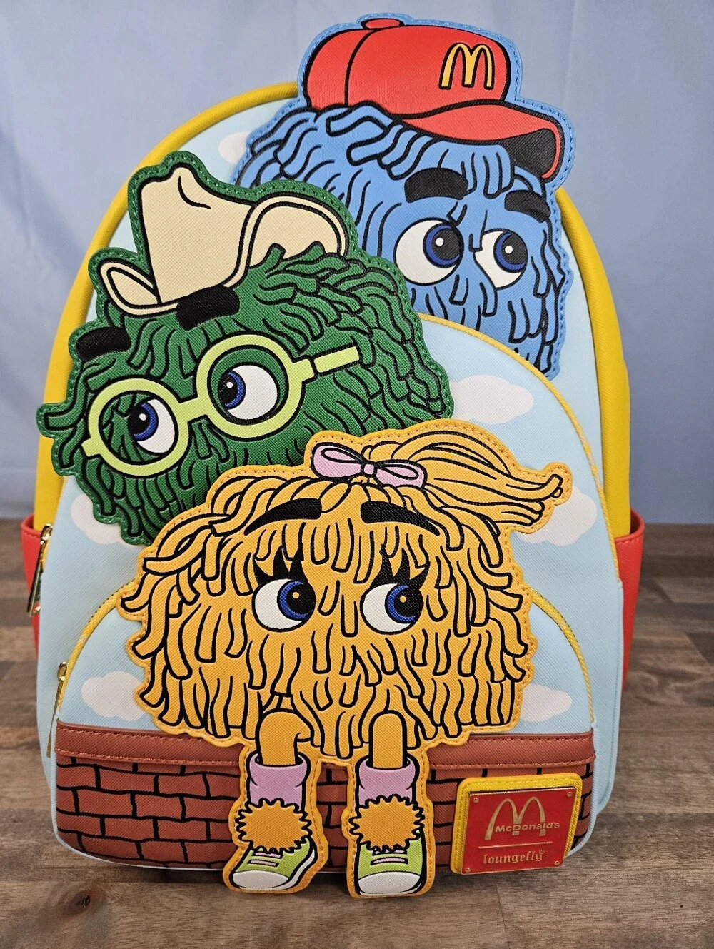 Loungefly McDonald's Fry Kids Mini Backpack
